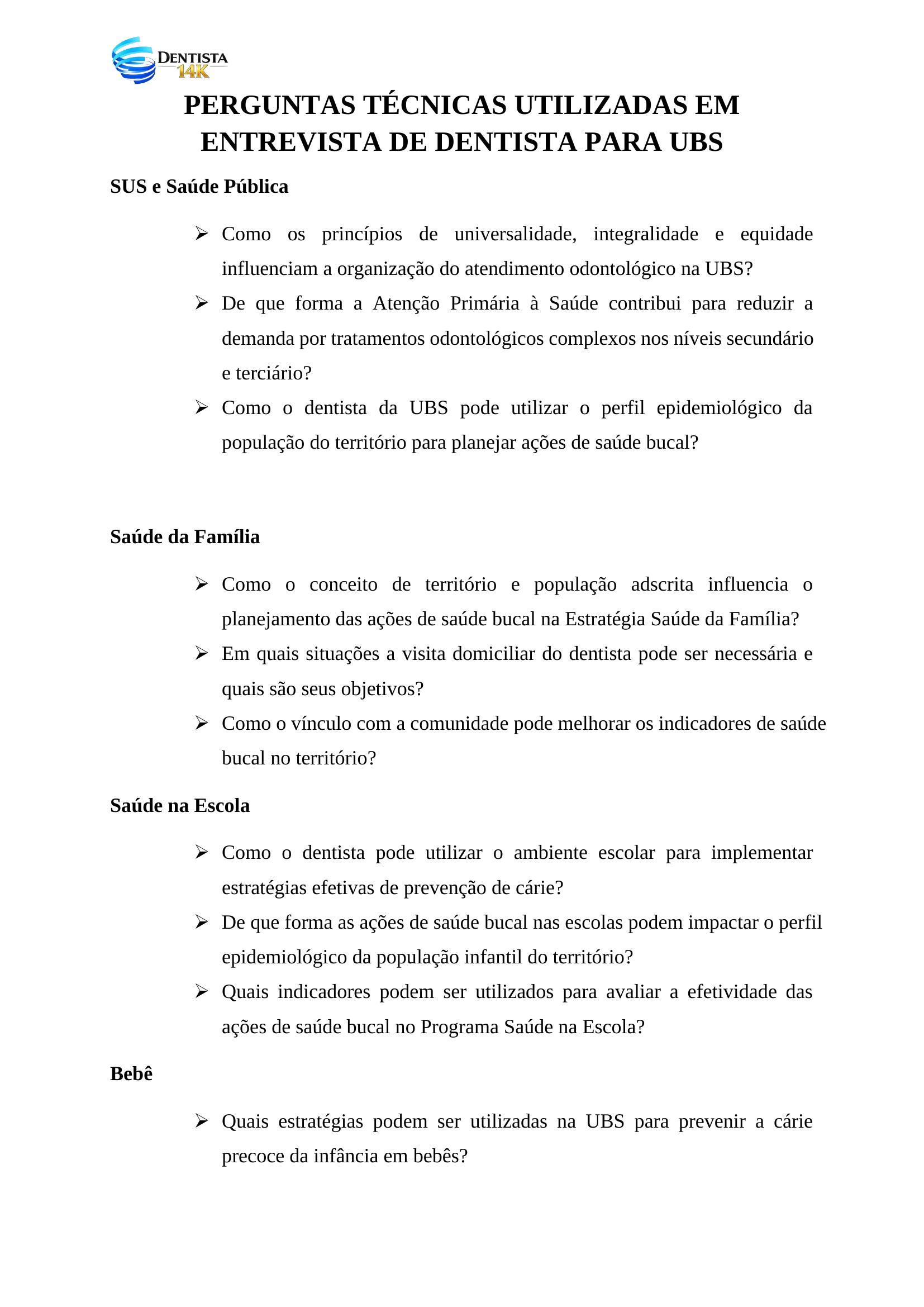 57 Perguntas Técnicas